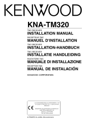 Kenwood KNA-TM320 User Manual
