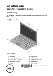 Dell Latitude E6220 User Manual