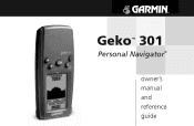 Garmin Geko 301 Owner's Manual