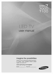 Samsung UN55B7000WF User Manual (KOREAN)