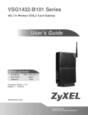 ZyXEL VSG1432-B101 User Guide