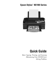 Epson Stylus NX105 Quick Guide