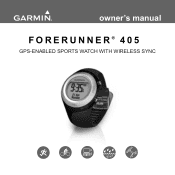 Garmin Forerunner 405 Owner's Manual