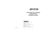 Haier HT-3718T Operating Instructions