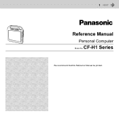 Panasonic CF-H1CEKRZ6M User Manual