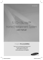Samsung HT-D5100 User Manual (user Manual) (ver.1.0) (English)