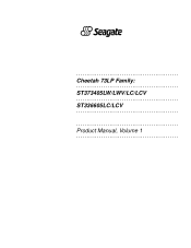 Seagate ST373405LW Product Manual