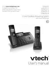 Vtech DS6251-2 User Manual