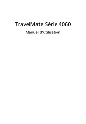 Acer TravelMate 4060 Travelmate 4060 User's Guide - FR