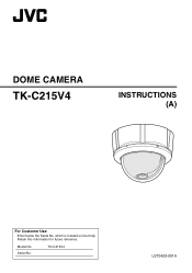 JVC TK-C215V4U Instructions