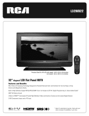 RCA L32WD22 Brochure