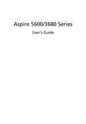 Acer 3680-2682 Aspire 5600 - 3680 User's Guide