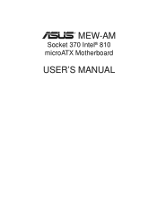 Asus MEW-AM MEW-AM User Manual