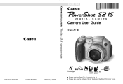 Canon 9883A001 PowerShot S2 IS Camera User Guide