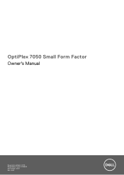 Dell OptiPlex 7050 Small Form Factor Owners Manual