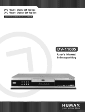 Humax DV-1100S User Manual
