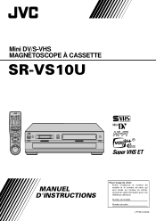 JVC SR-VS10U SR-VS10U dual transport MiniDV/S-VHS VTR 80 page instruction manual (French version, 2510KB)