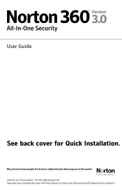 Symantec 20006136 User Guide