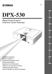 Yamaha DPX-530 Owner's Manual