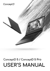 Acer ConceptD CN517-71 User Manual
