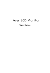 Acer EH3 User Manual