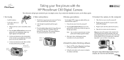 HP Photosmart c20/c30 HP PhotoSmart C20 and C30 Digital Camera - Quick Start Poster