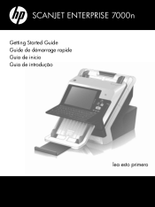 HP Scanjet Enterprise 7000n HP Scanjet Enterprise 7000n - (multiple language) Getting Started Guide