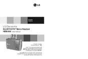 LG HBM-800 User Manual