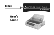Oki MICROLINE 321 TURBOWhite Users Guide