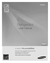 Samsung RFG295AABP/XAA User Manual (user Manual) (ver.0.8) (English)