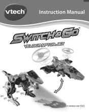 Vtech VTech Switch & Go Velociraptor Jet User Manual