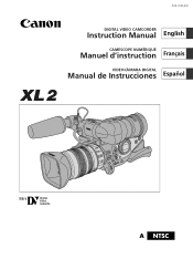 Canon XL2 XL2 Instruction Manual