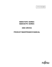 Fujitsu MAN3367FC Manual/User Guide