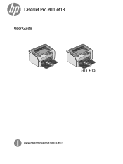 HP LaserJet Pro M11-M13 User Guide
