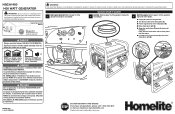 Homelite HGCA1400 Quick Start Guide