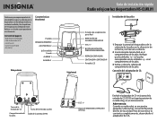 Insignia NS-CLWL01 Quick Setup Guide (Spanish)