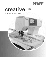 Pfaff creative 2134 Owner's Manual