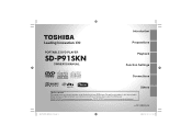 Toshiba SD P91S Owner's Manual - English