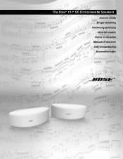 Bose 151 Outdoor Owners Guide