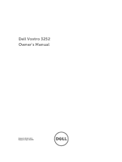 Dell Vostro Small Desktop 3252 Dell Vostro 3252 Owners Manual