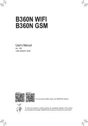 Gigabyte B360N WIFI Users Manual