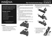 Insignia NS-XBODRC101 Quick Setup Guide (English)