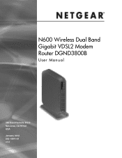 Netgear DGND3800B DGND3800B User Manual (PDF)