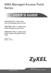 ZyXEL NWA5550-N User Guide