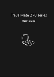 Acer TravelMate 270 Travelmate 270 User Guide
