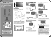 Dynex DX-55L150A11 Quick Setup Guide (Spanish)