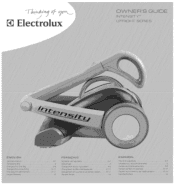 Electrolux EL5020A Owners Guide
