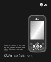 LG KS360 User Guide