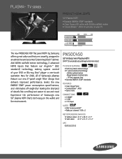 Samsung PN50C450B1DXZA Brochure