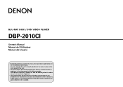 Denon 2010CI Owners Manual